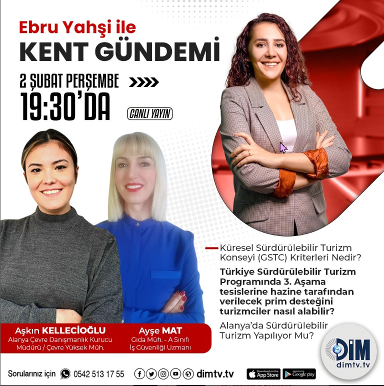 Ebru YAHŞİ ile Kent Gündemi - GSTC KRİTERLERİ